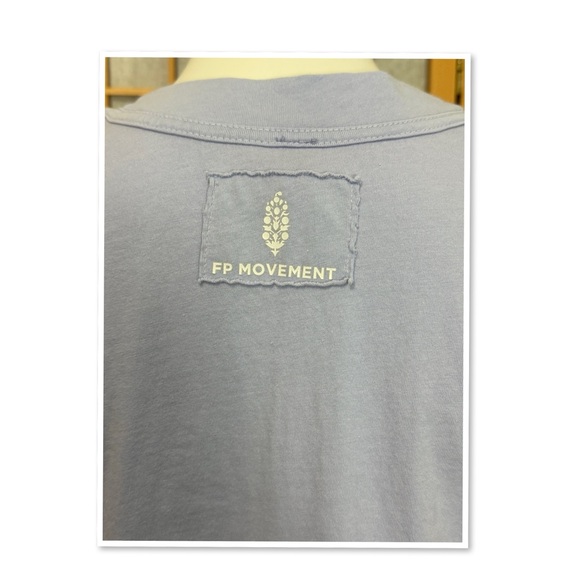 FP Movement by Free People Light Blue Short Sleeve Tee - Picture 5 of 8
